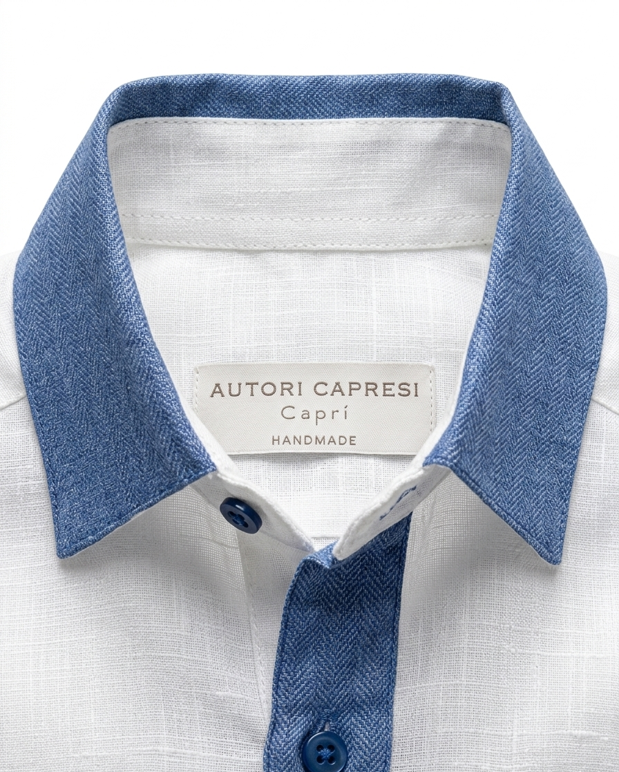 Camicia Polo Bicolore Bimbo M./C.
