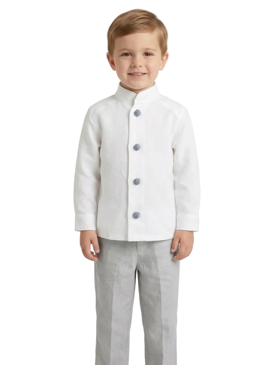 Boy's Chinese Knot Shirt