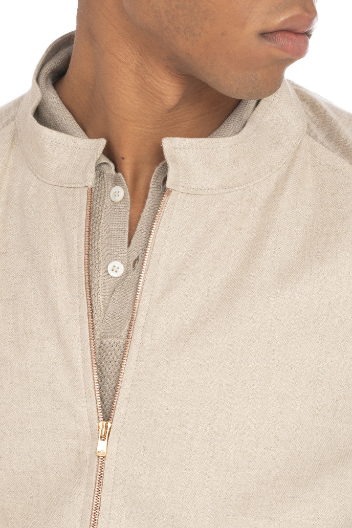Men's Raglan Bomber Jacket