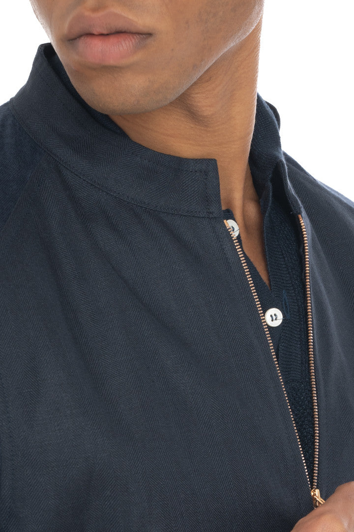 Men's Raglan Bomber Jacket