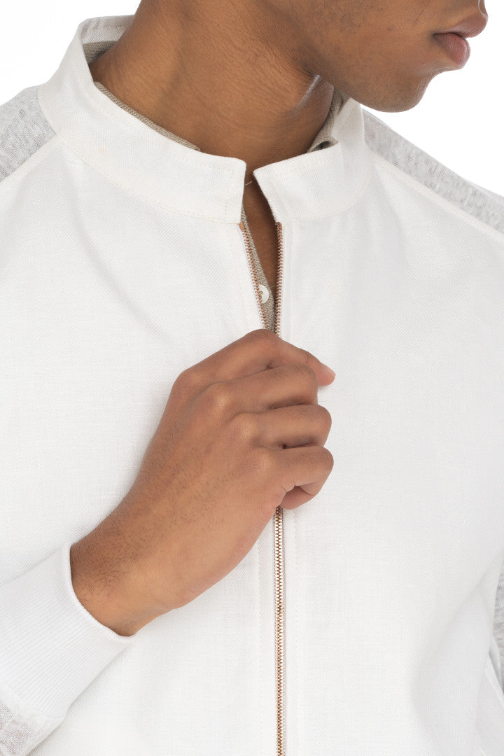 Men's Raglan Bomber Jacket