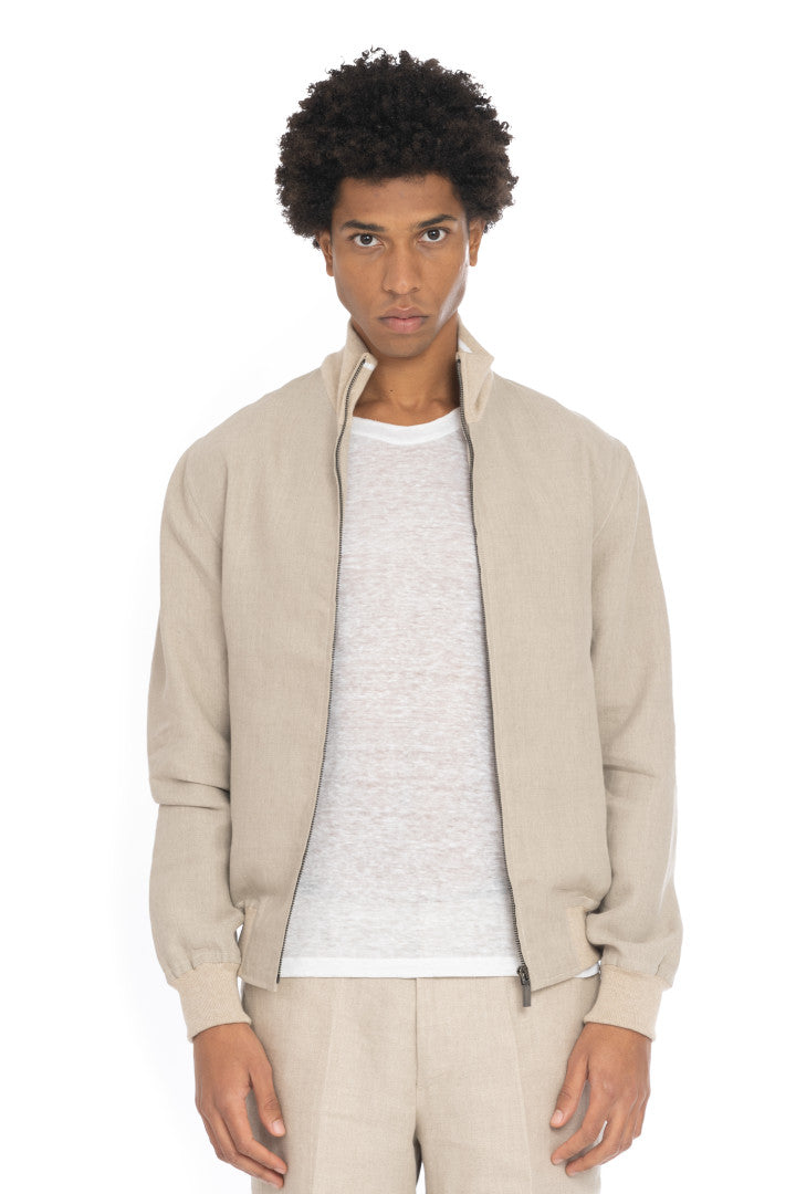 Bomber Zip Uomo cle.