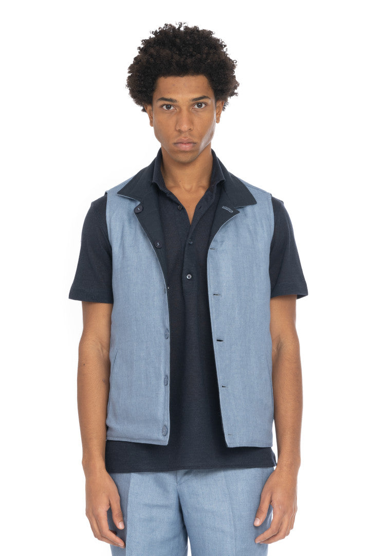 Gilet Trapuntato Uomo