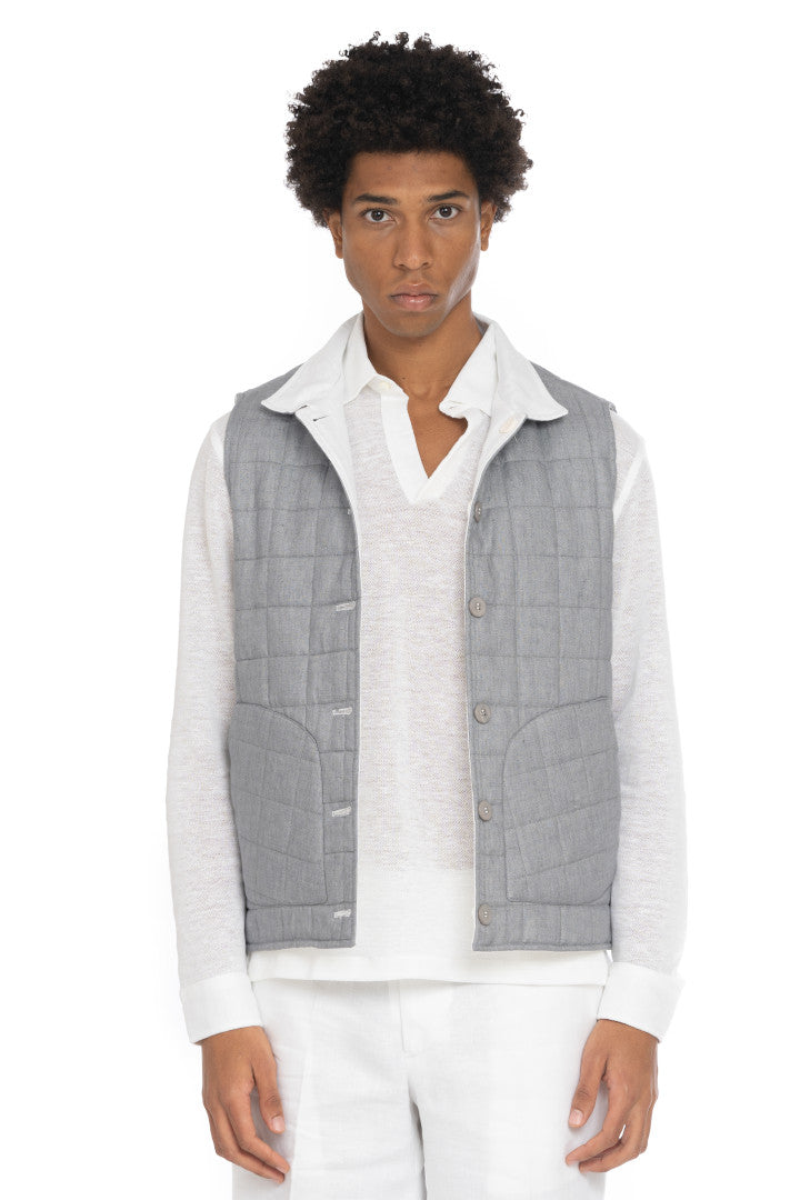 Gilet Trapuntato Uomo