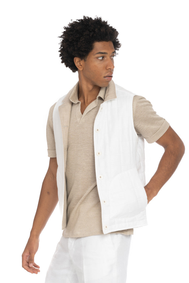 Gilet Trapuntato Uomo