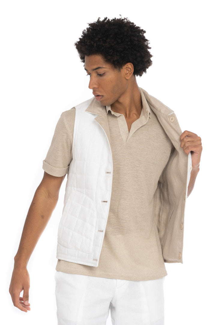 Gilet Trapuntato Uomo