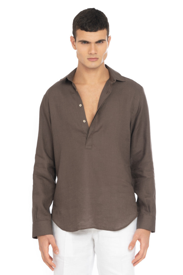 Camicia Polo 5 bottoni Uomo