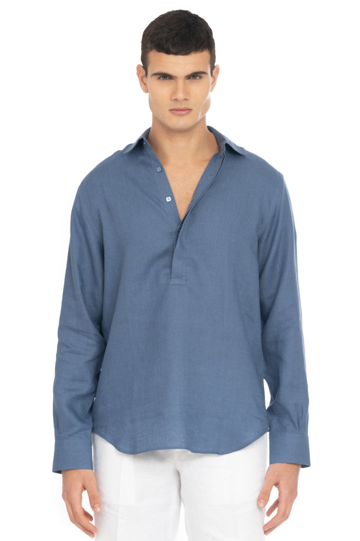 Camicia Polo 5 bottoni Uomo