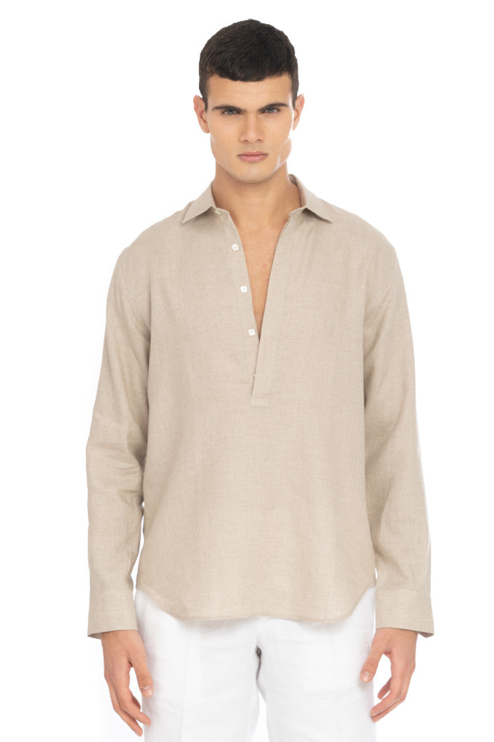 Camicia Polo 5 bottoni Uomo