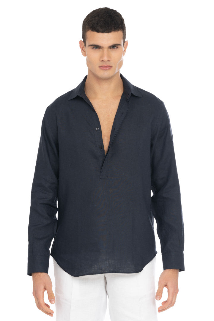 Camicia Polo 5 bottoni Uomo