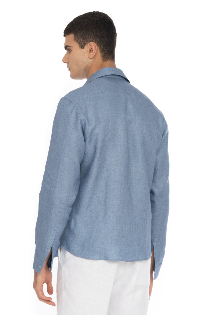 Camicia Zip Uomo