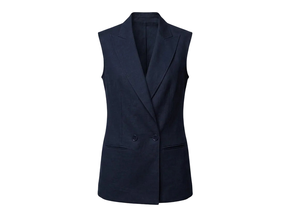 Women's Double-Breasted Vest