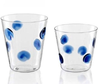 Bicchiere Acqua Pois