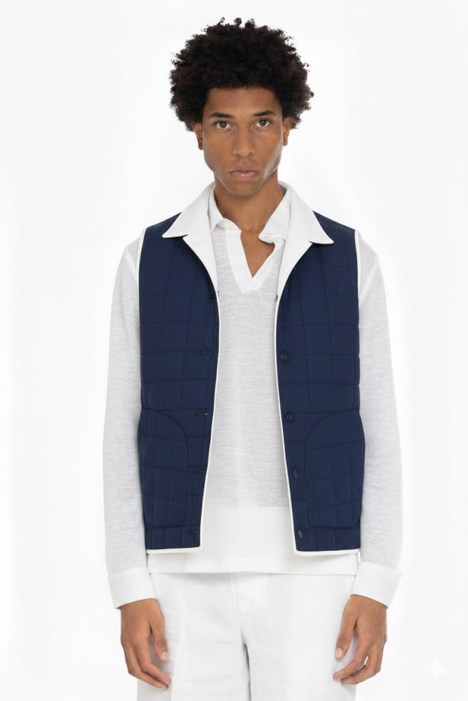 Gilet Trapuntato Uomo